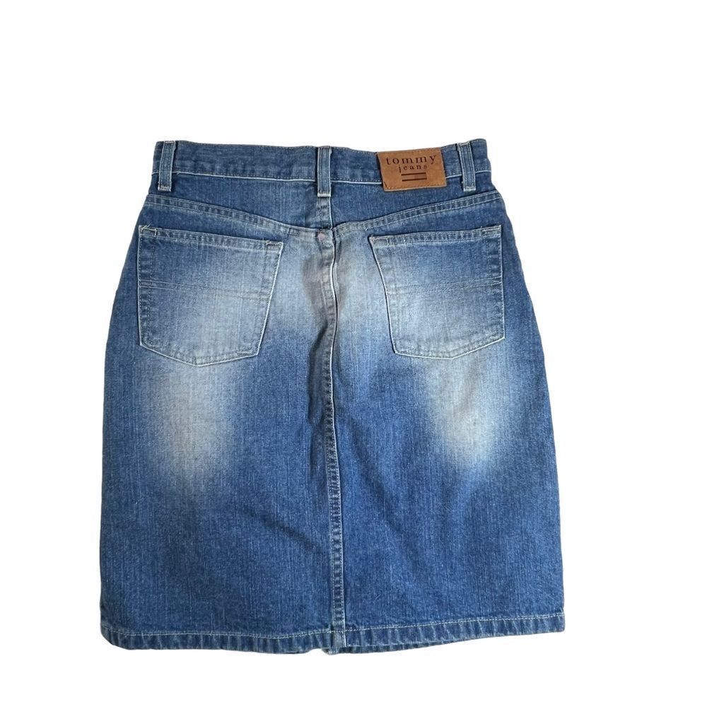Vintage 1990s Tommy Jeans Denim Skirt